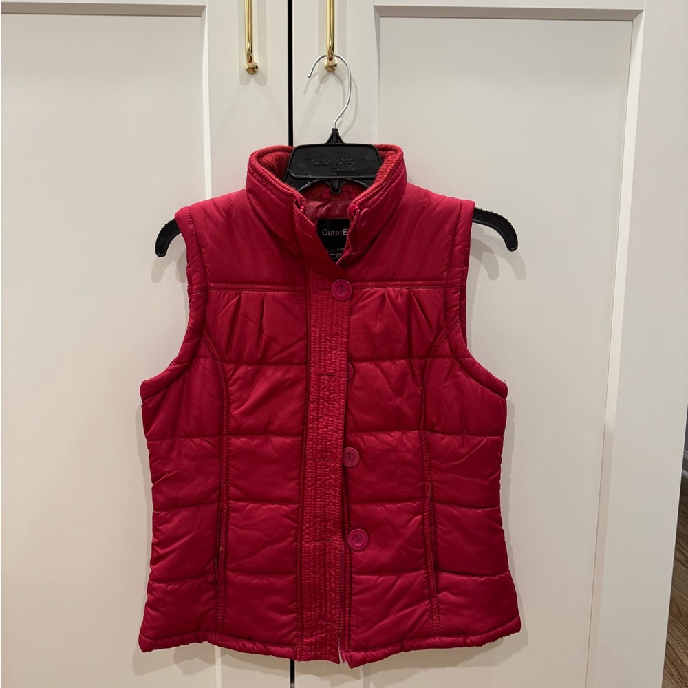 Outer Edge Quilted pink Vest